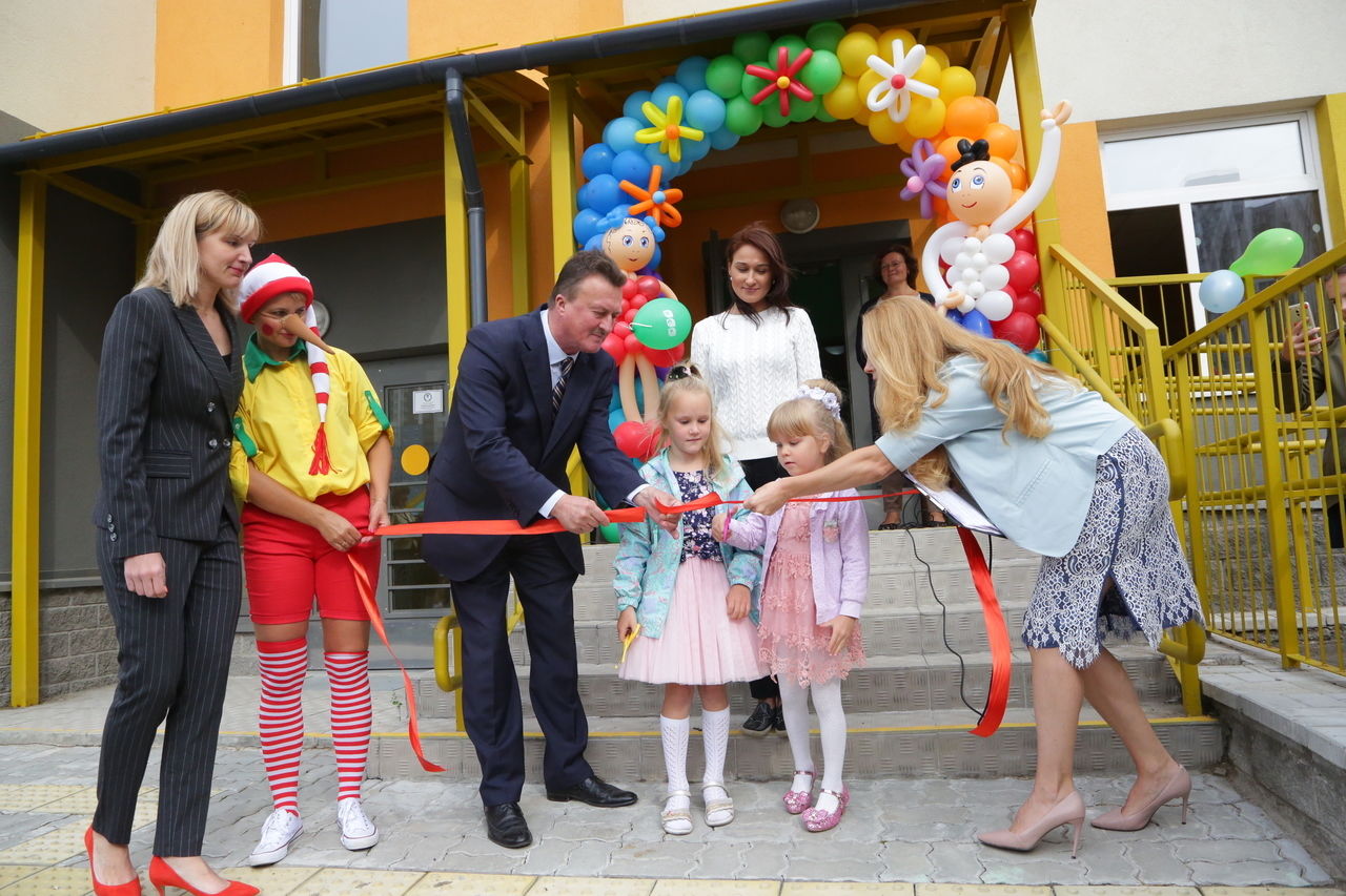 Открытие нового детского сада в Московском районе